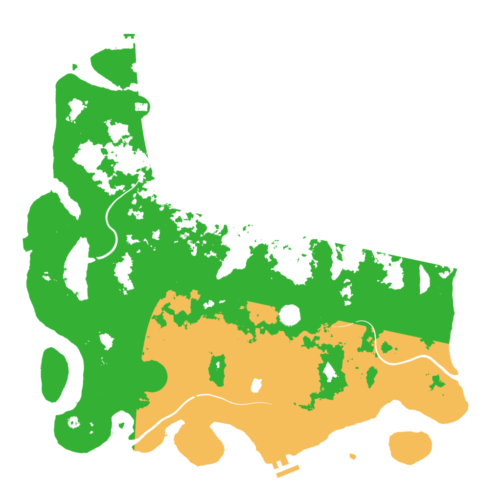 Biome Rust Map: Procedural Map, Size: 4250, Seed: 694562118