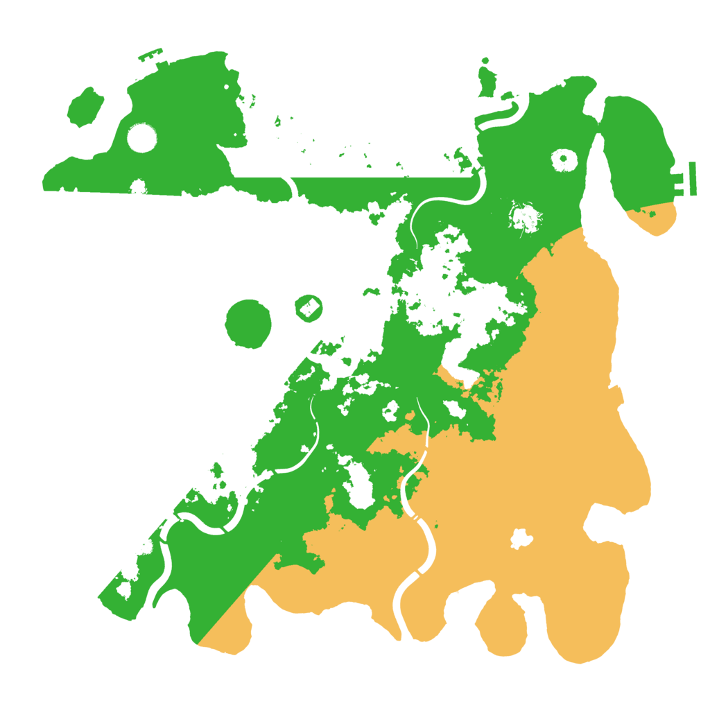 Biome Rust Map: Procedural Map, Size: 4250, Seed: 1229202432