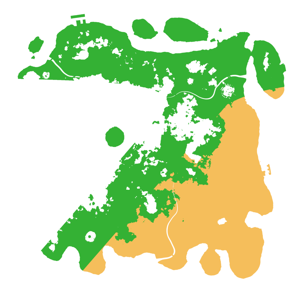 Biome Rust Map: Procedural Map, Size: 4250, Seed: 1229202432