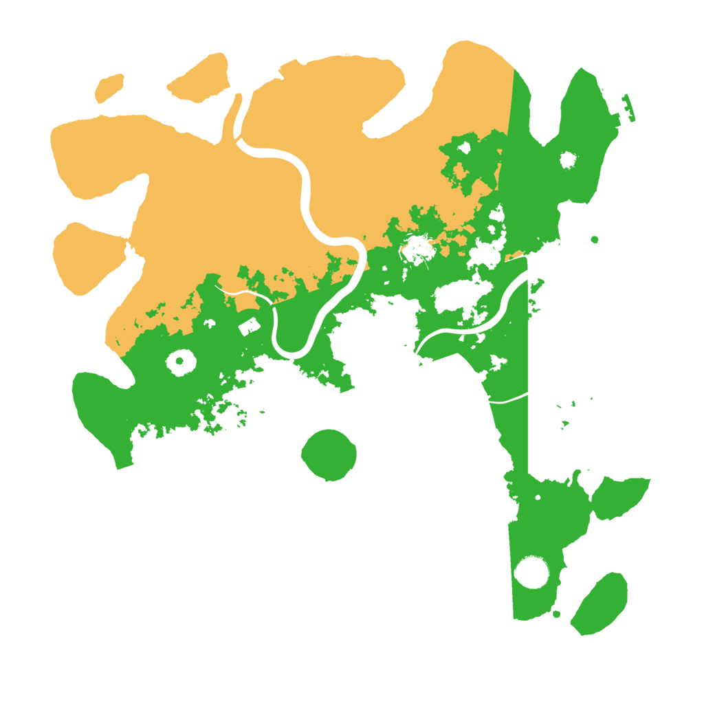 Biome Rust Map: Procedural Map, Size: 3800, Seed: 1203536894