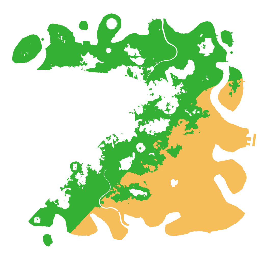 Biome Rust Map: Procedural Map, Size: 4250, Seed: 1607443540