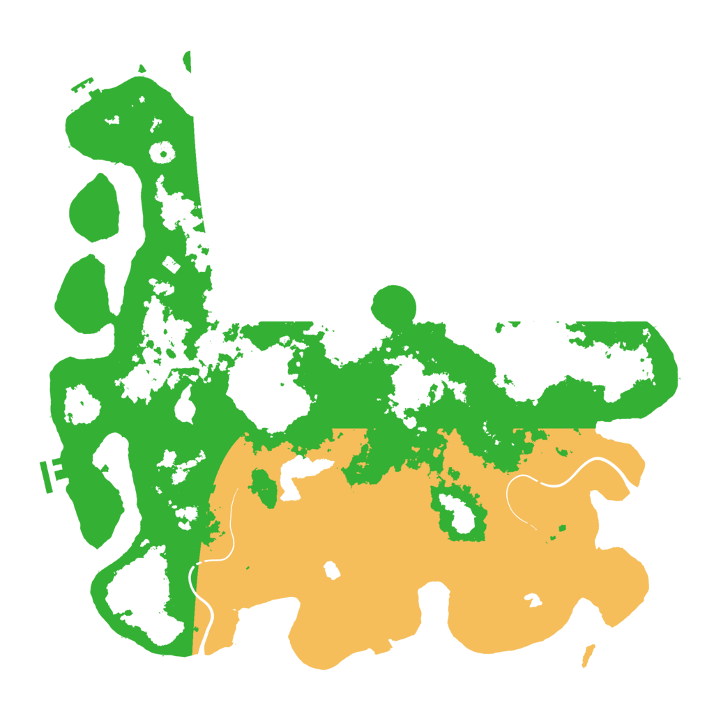Biome Rust Map: Procedural Map, Size: 4500, Seed: 78763194