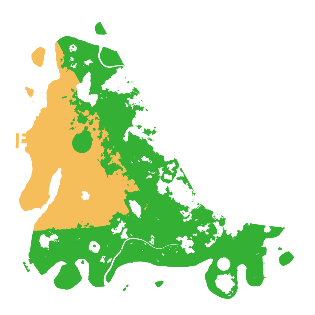 Biome Rust Map: Procedural Map, Size: 4250, Seed: 1915871108
