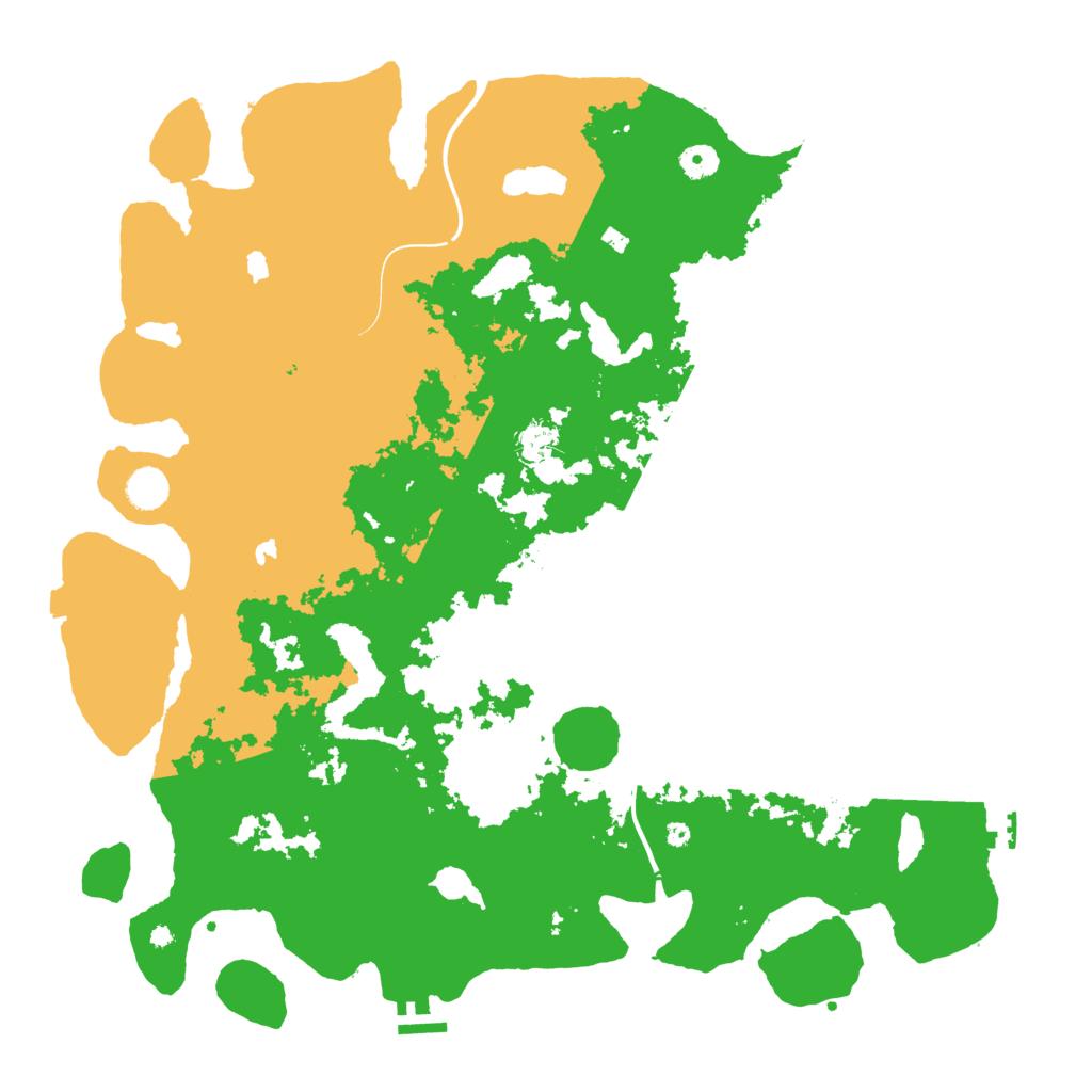 Biome Rust Map: Procedural Map, Size: 4500, Seed: 471349004