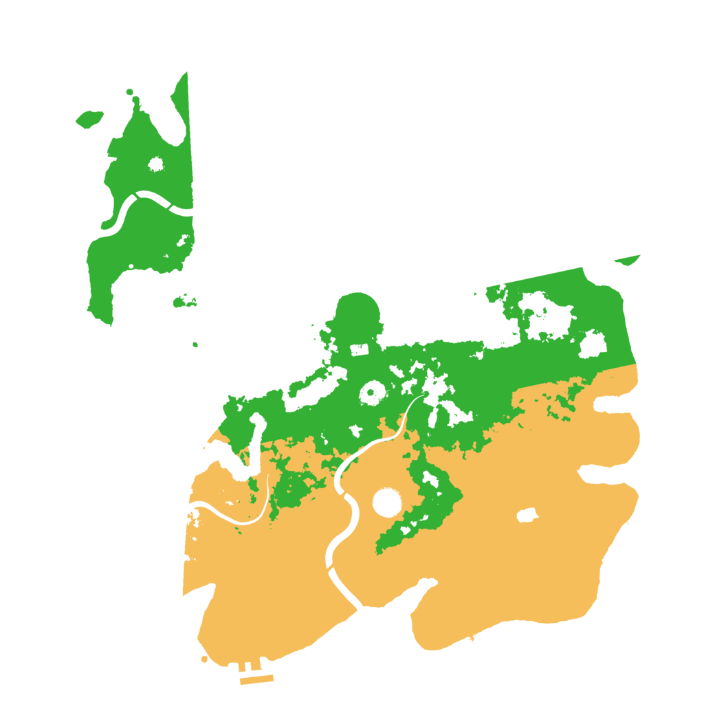 Biome Rust Map: Procedural Map, Size: 4250, Seed: 546734965