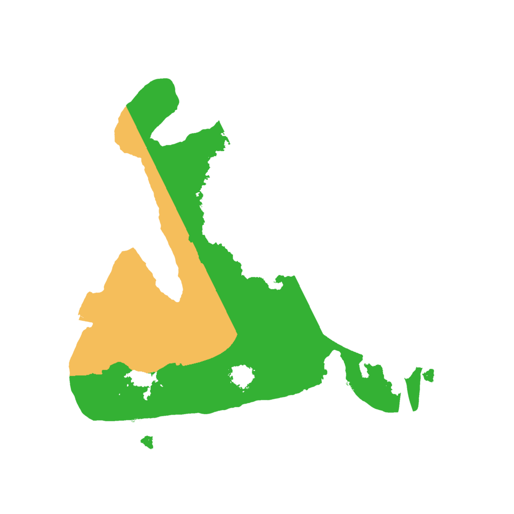 Biome Rust Map: Procedural Map, Size: 2000, Seed: 1312741281