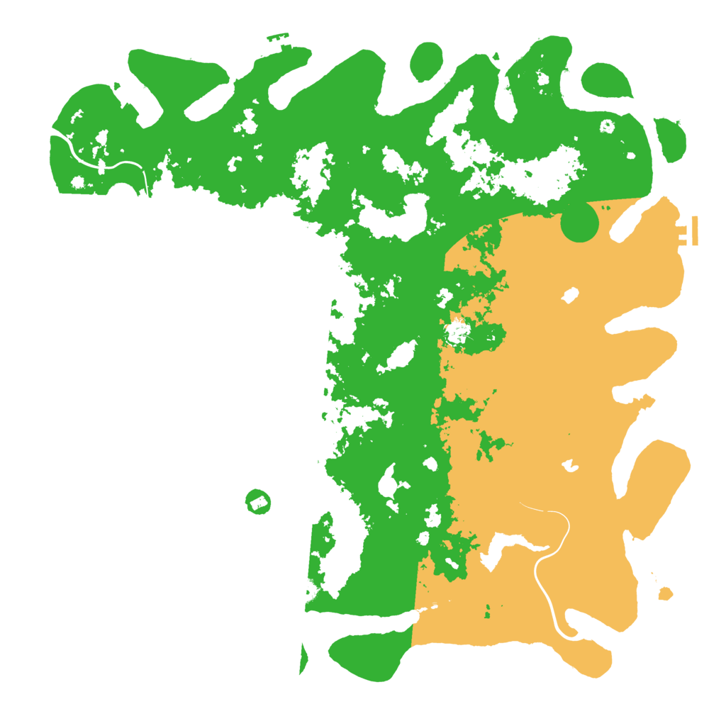 Biome Rust Map: Procedural Map, Size: 5000, Seed: 913202388