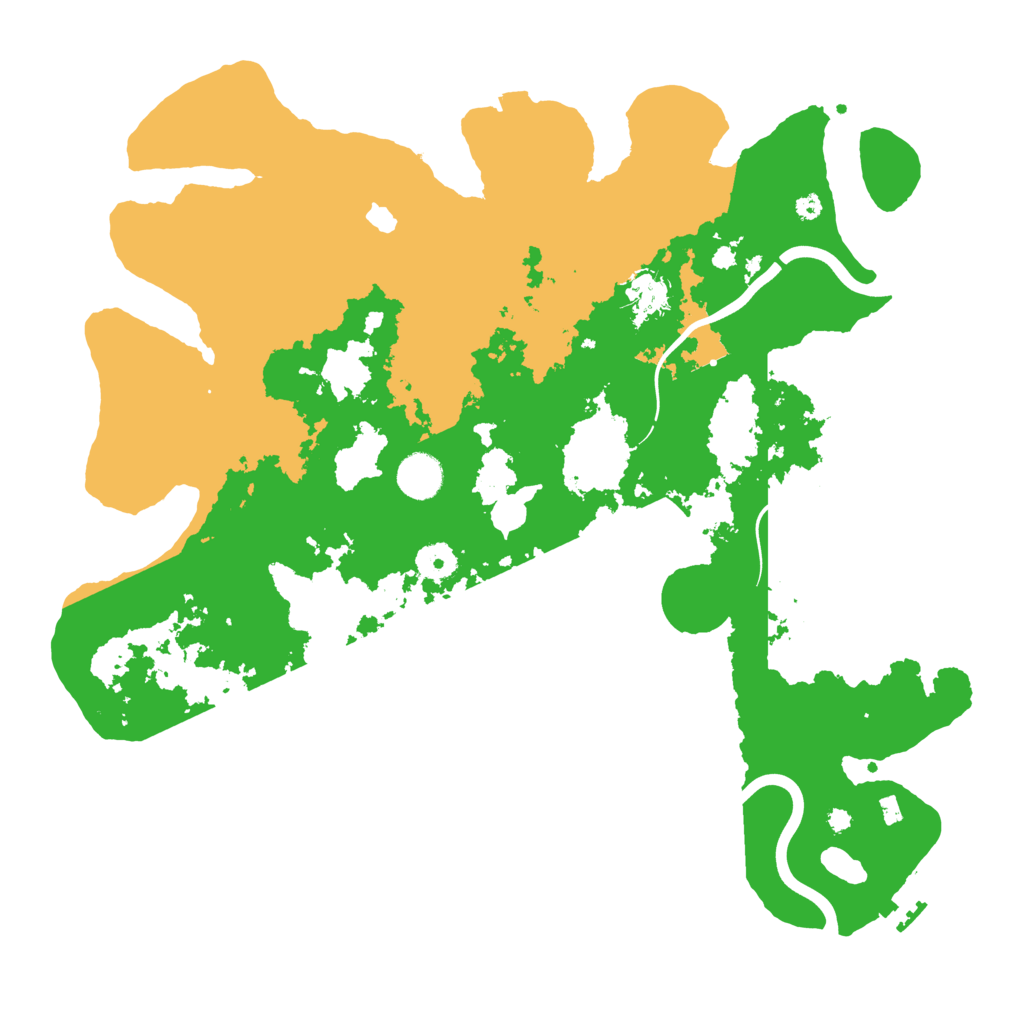 Biome Rust Map: Procedural Map, Size: 4000, Seed: 883958219