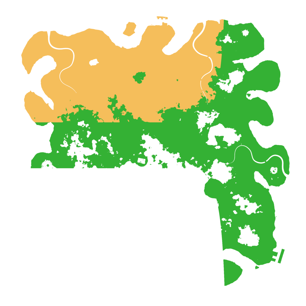 Biome Rust Map: Procedural Map, Size: 4250, Seed: 1866107039