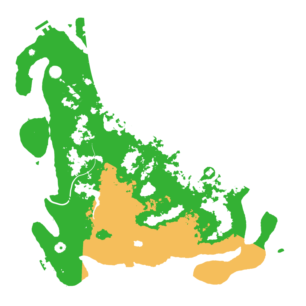Biome Rust Map: Procedural Map, Size: 4250, Seed: 669781665
