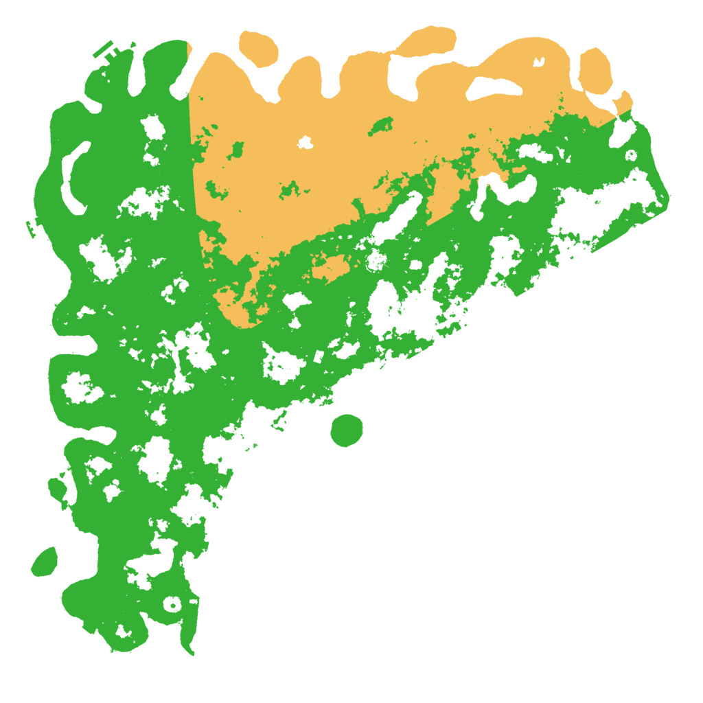 Biome Rust Map: Procedural Map, Size: 6000, Seed: 1972507788