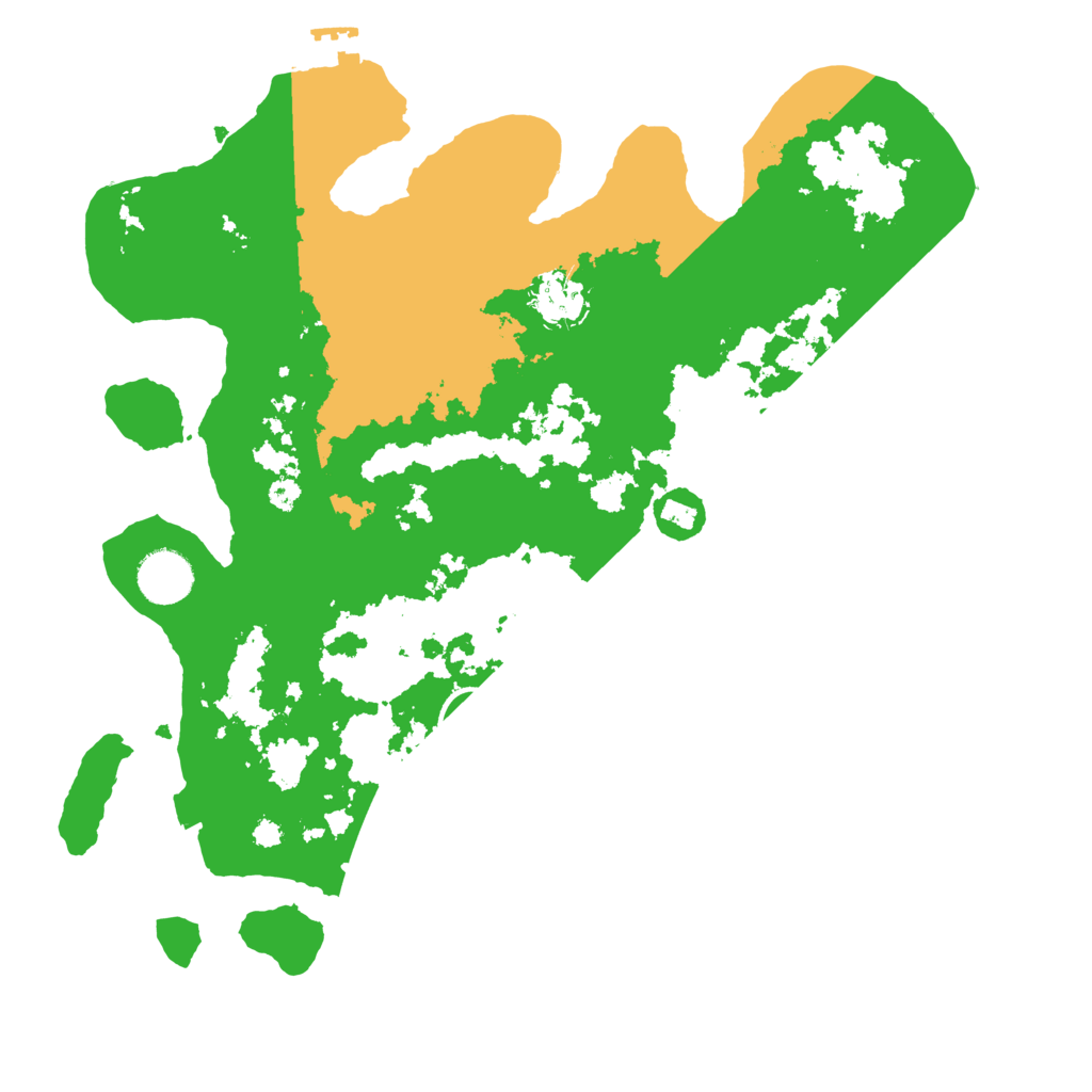 Biome Rust Map: Procedural Map, Size: 3500, Seed: 328806793