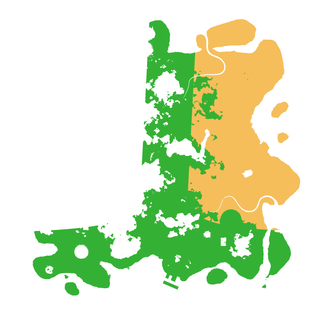 Biome Rust Map: Procedural Map, Size: 4000, Seed: 873479671
