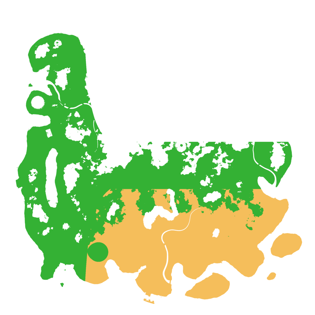 Biome Rust Map: Procedural Map, Size: 4250, Seed: 1692387283
