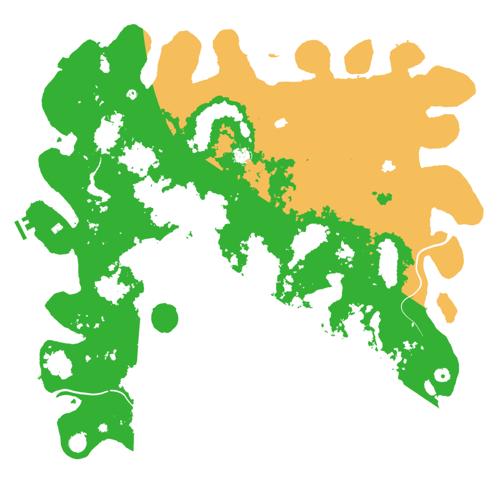 Biome Rust Map: Procedural Map, Size: 5000, Seed: 1437999118