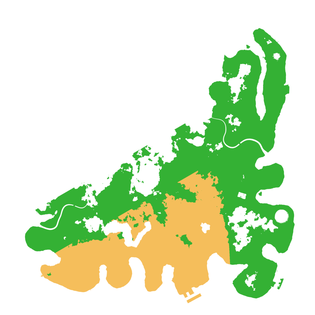 Biome Rust Map: Procedural Map, Size: 4111, Seed: 1943446711