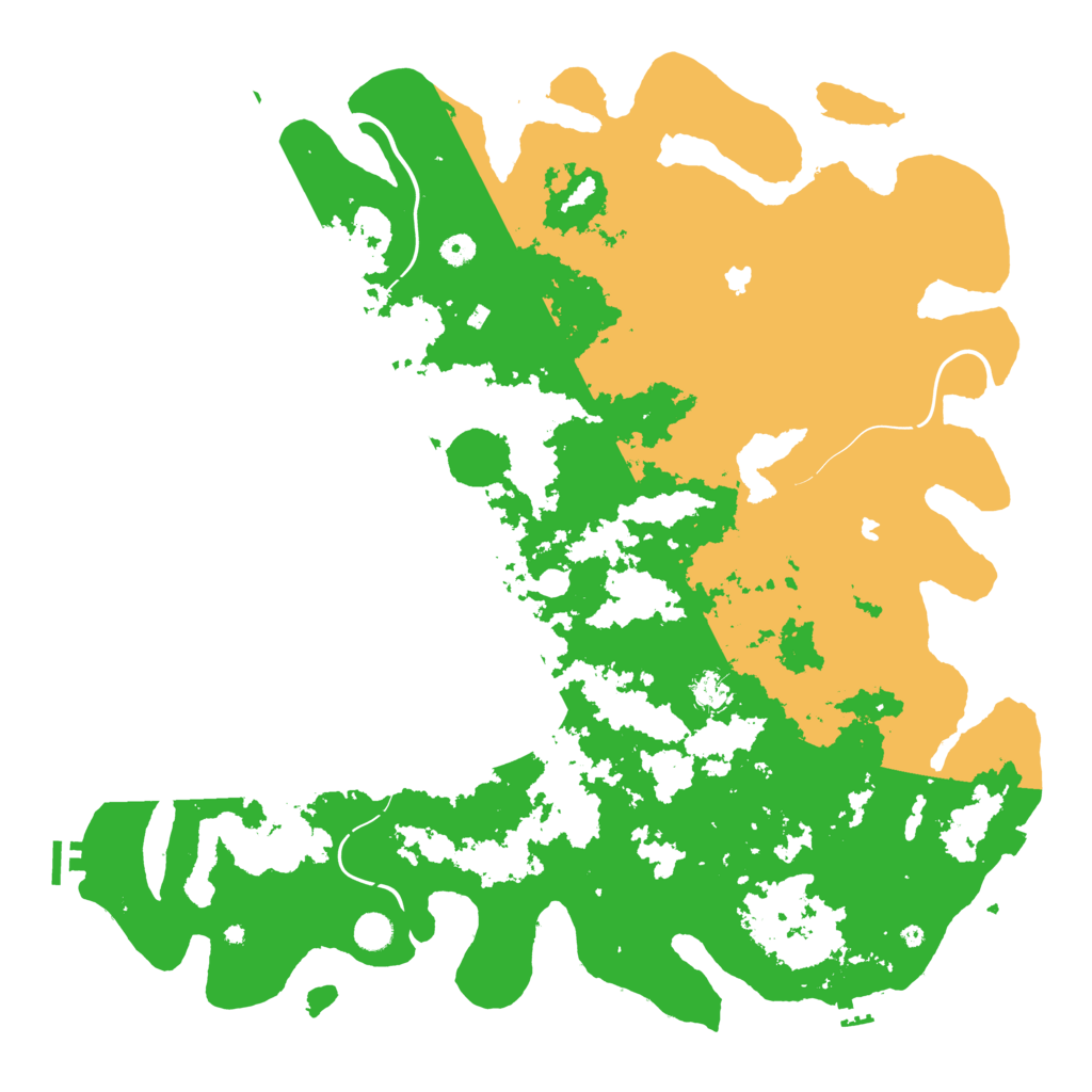 Biome Rust Map: Procedural Map, Size: 5000, Seed: 6122024