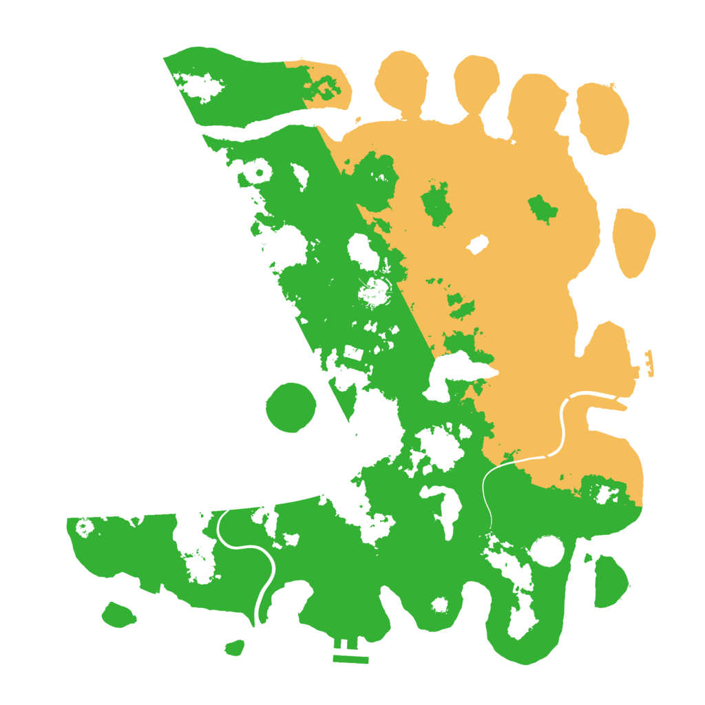 Biome Rust Map: Procedural Map, Size: 4000, Seed: 794154109
