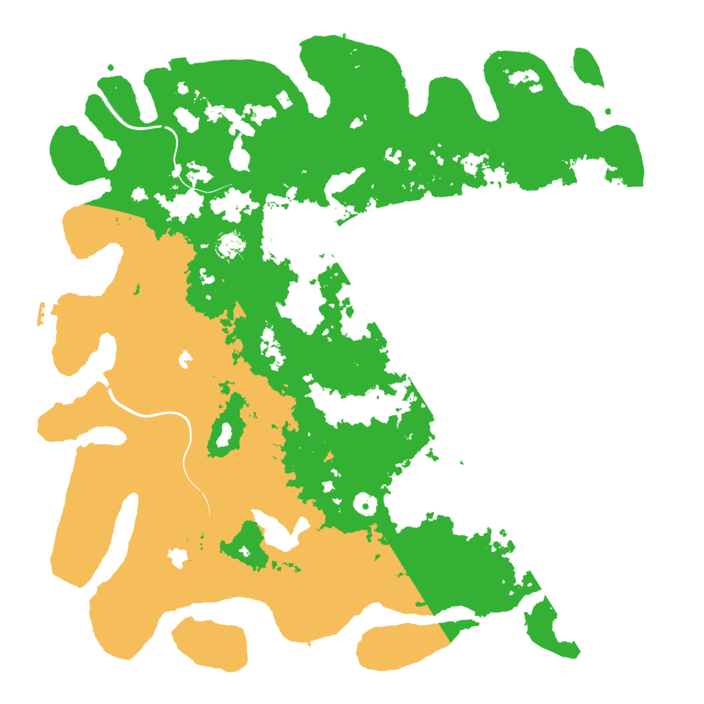 Biome Rust Map: Procedural Map, Size: 4500, Seed: 1948950945