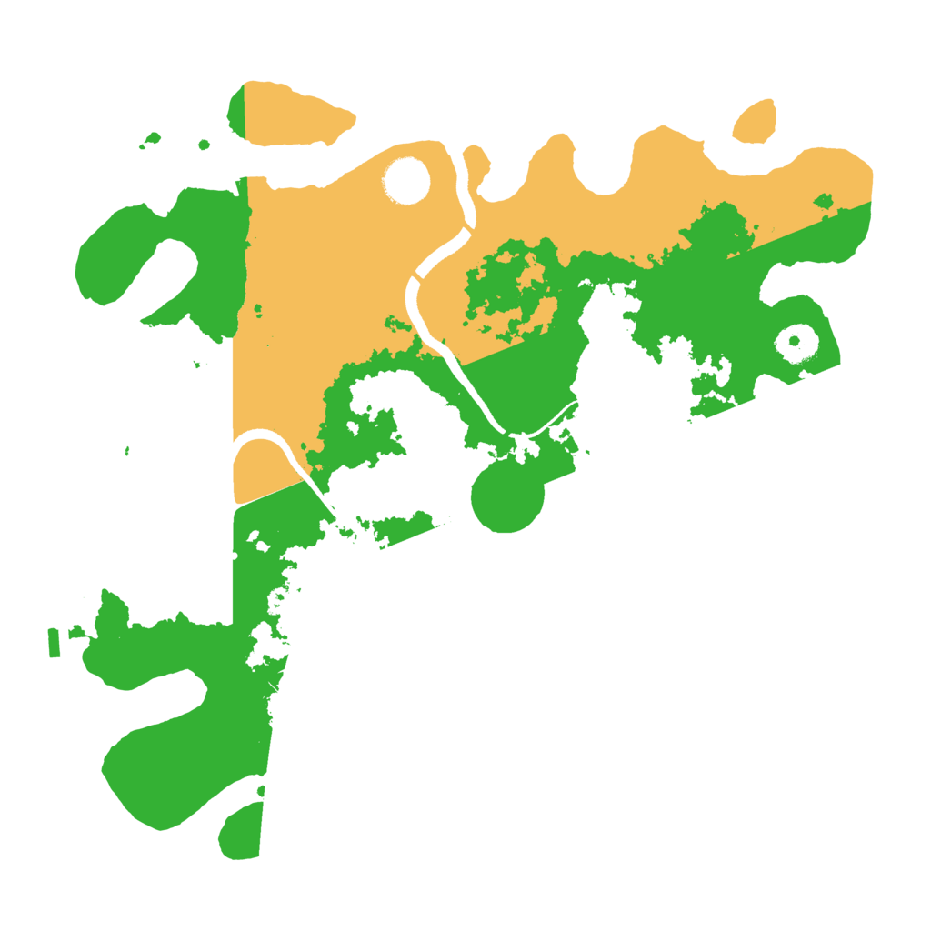 Biome Rust Map: Procedural Map, Size: 3500, Seed: 1701053285