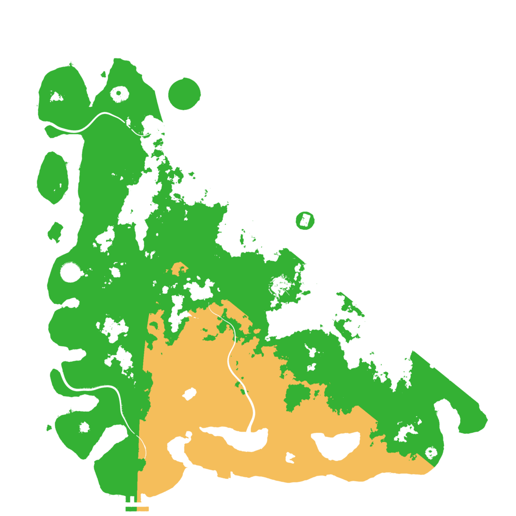 Biome Rust Map: Procedural Map, Size: 4500, Seed: 685122664