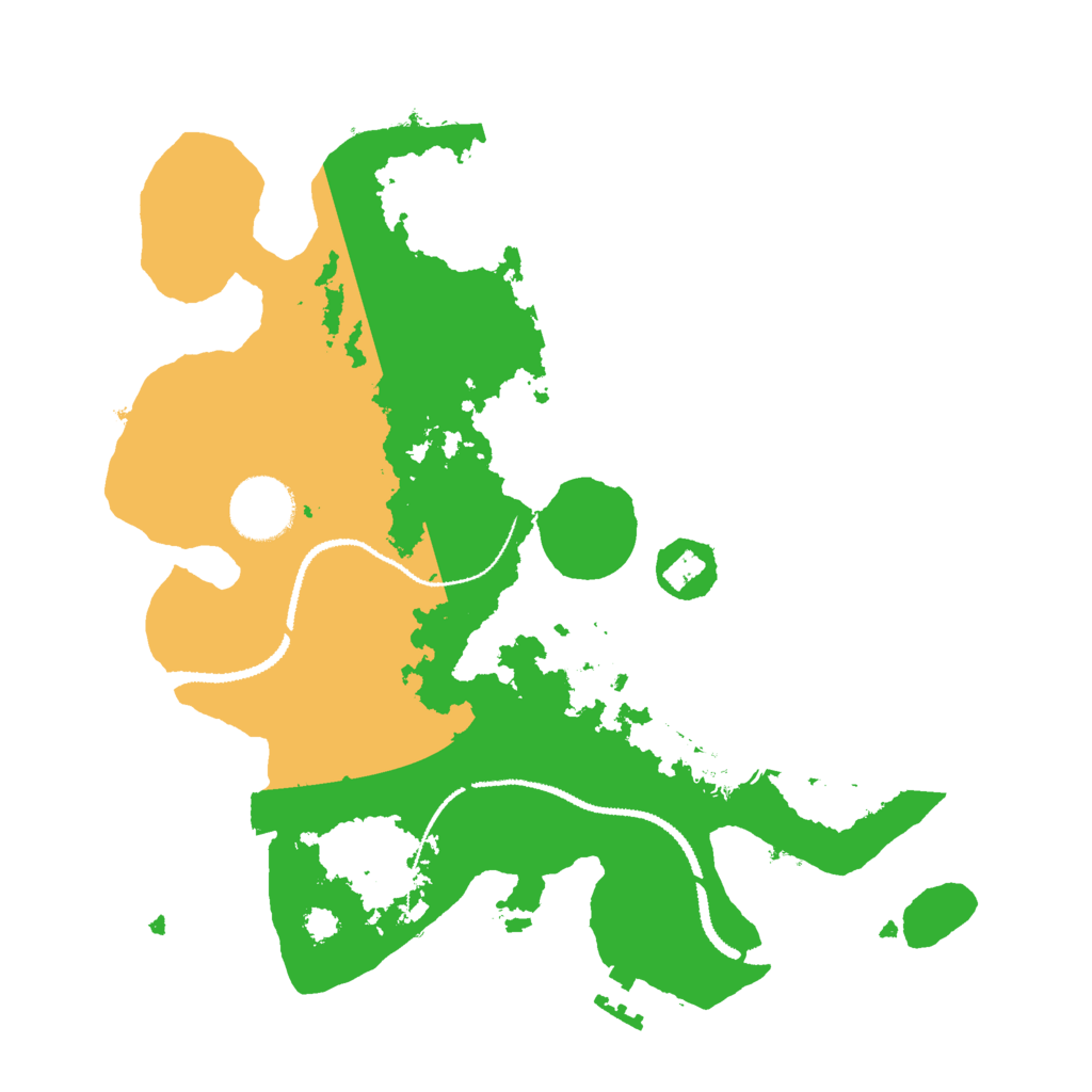 Biome Rust Map: Procedural Map, Size: 3000, Seed: 555497631
