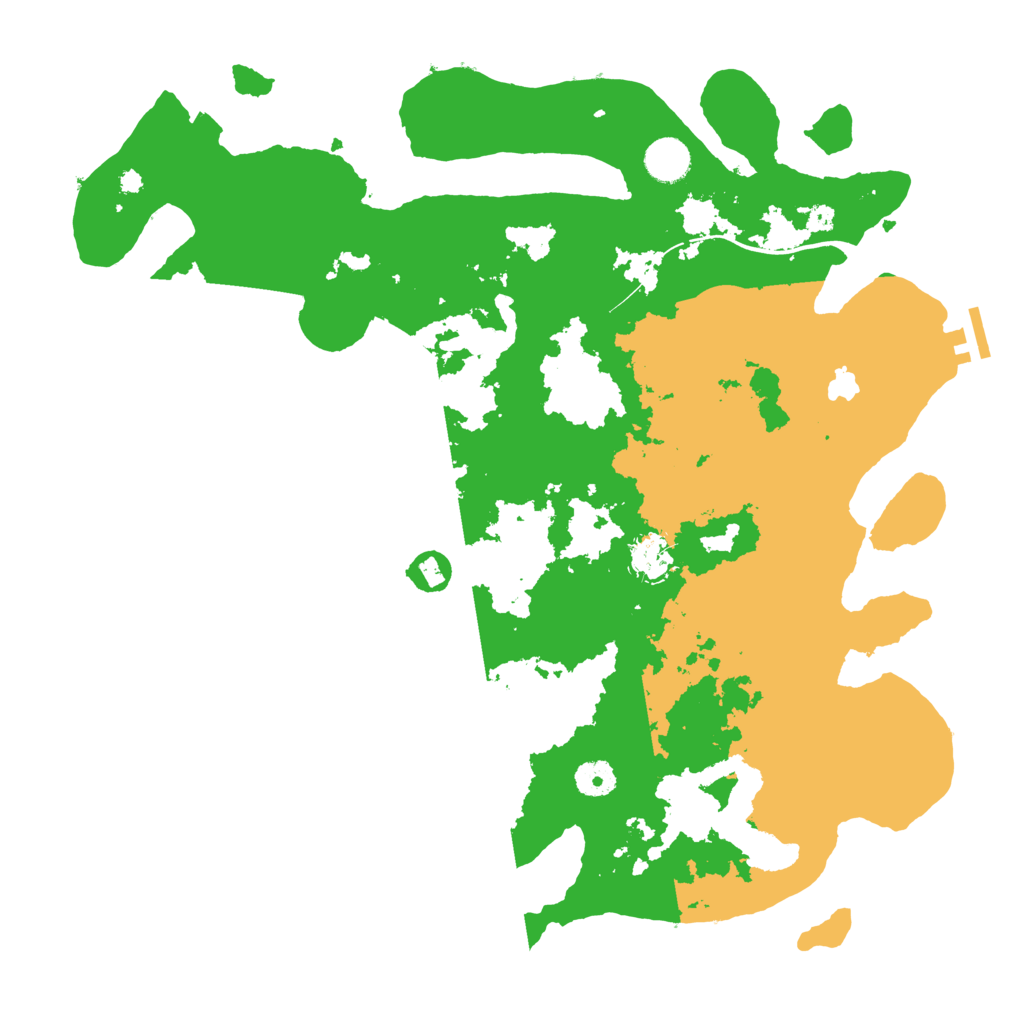 Biome Rust Map: Procedural Map, Size: 4000, Seed: 741418604