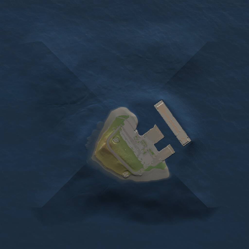 Rust Map: Procedural Map, Size: 1000, Seed: 137921303, 2 Monuments