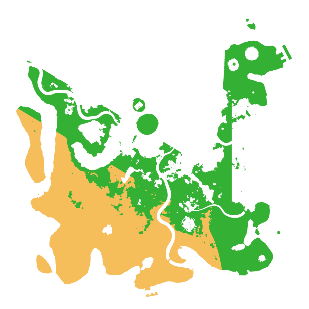 Biome Rust Map: Procedural Map, Size: 4000, Seed: 113329069