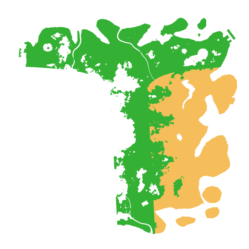 Biome Rust Map: Procedural Map, Size: 4250, Seed: 420669033
