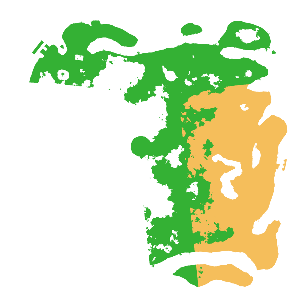 Biome Rust Map: Procedural Map, Size: 4000, Seed: 27581