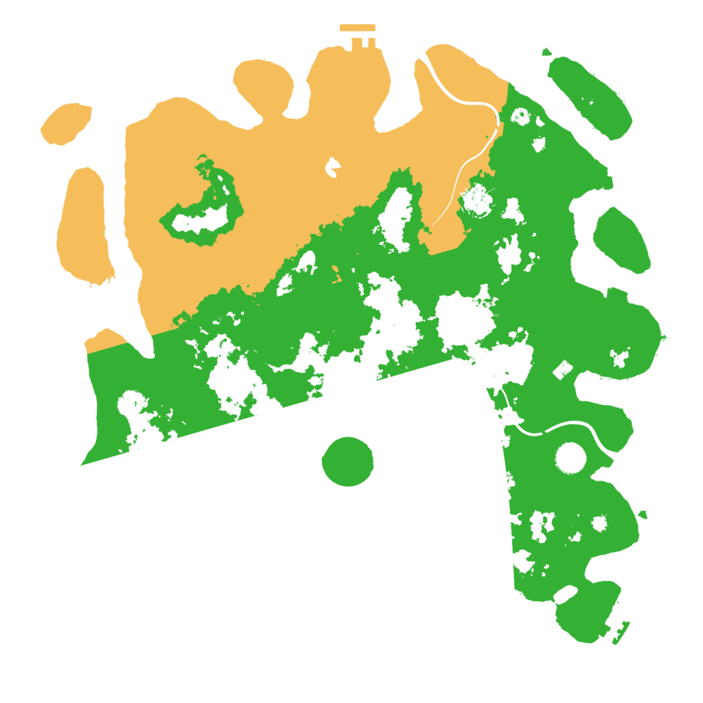 Biome Rust Map: Procedural Map, Size: 4000, Seed: 810913899