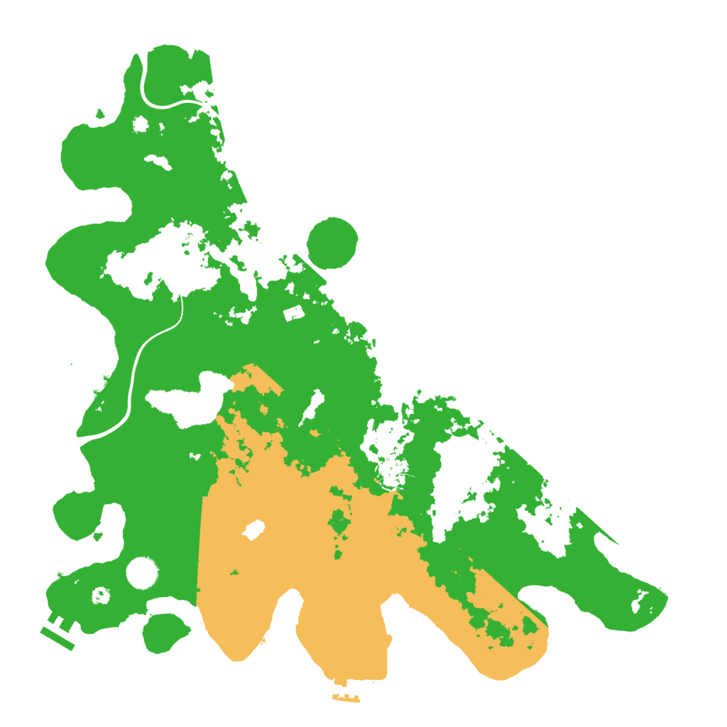 Biome Rust Map: Procedural Map, Size: 4000, Seed: 433831074