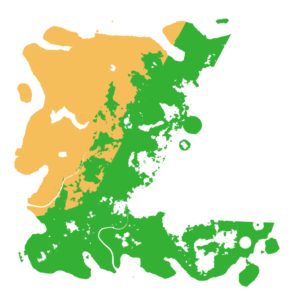 Biome Rust Map: Procedural Map, Size: 4500, Seed: 1398894263