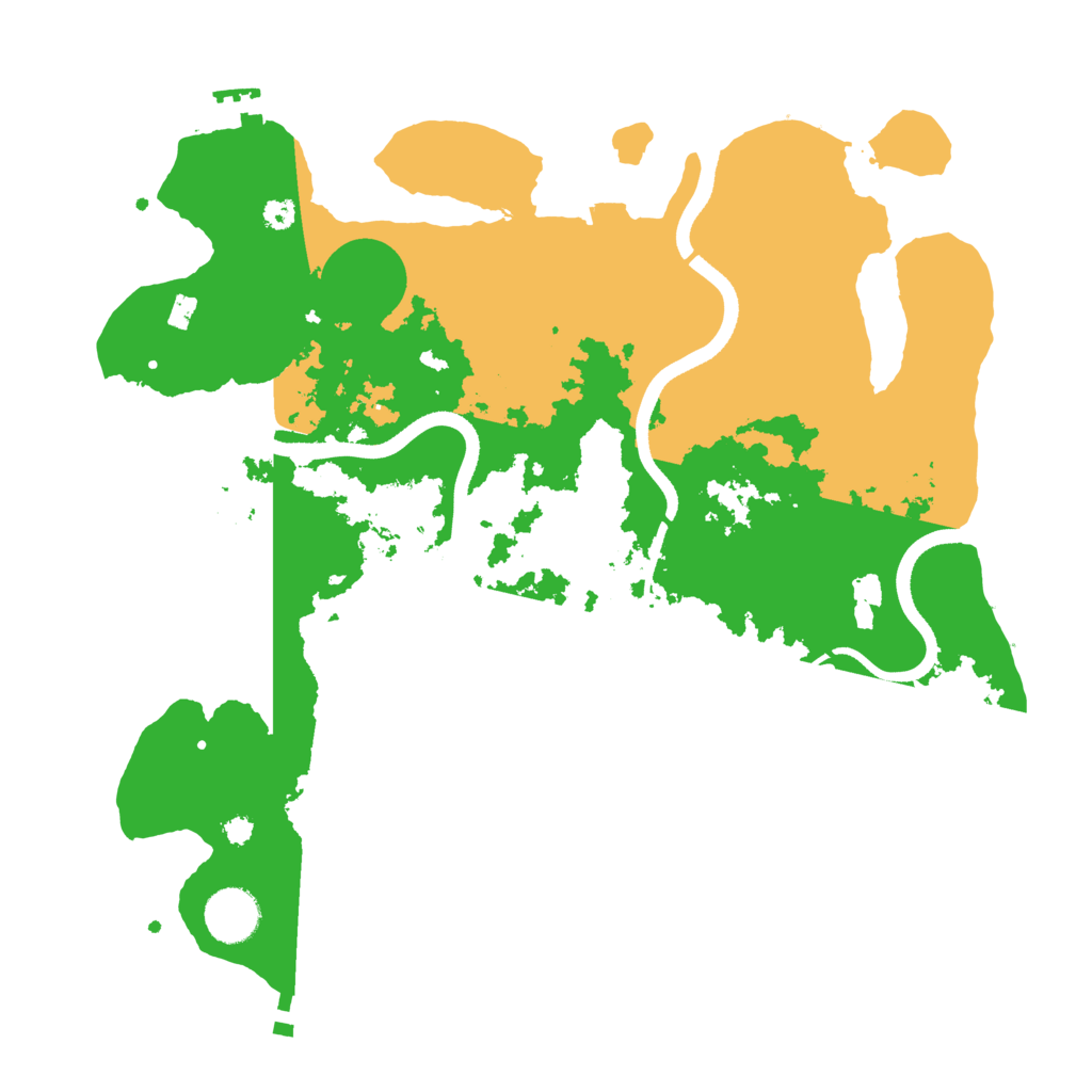 Biome Rust Map: Procedural Map, Size: 3500, Seed: 1973523262