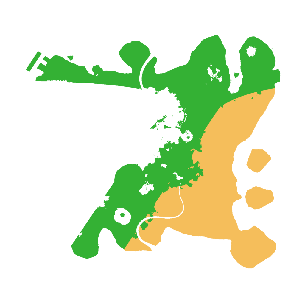 Biome Rust Map: Procedural Map, Size: 2800, Seed: 1494866387