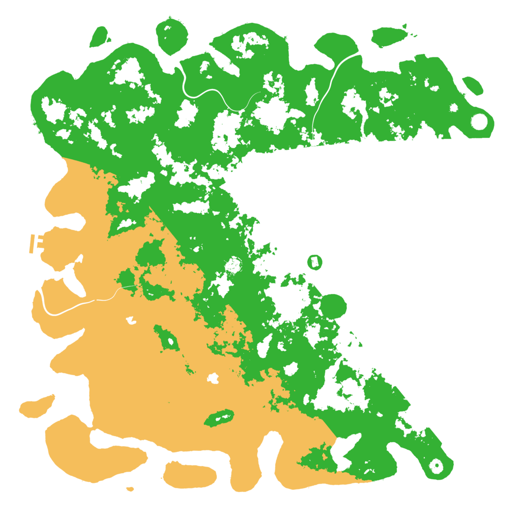 Biome Rust Map: Procedural Map, Size: 5563, Seed: 1337