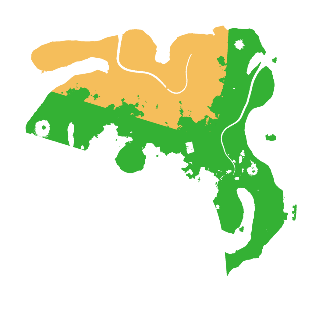 Biome Rust Map: Procedural Map, Size: 3000, Seed: 852067772