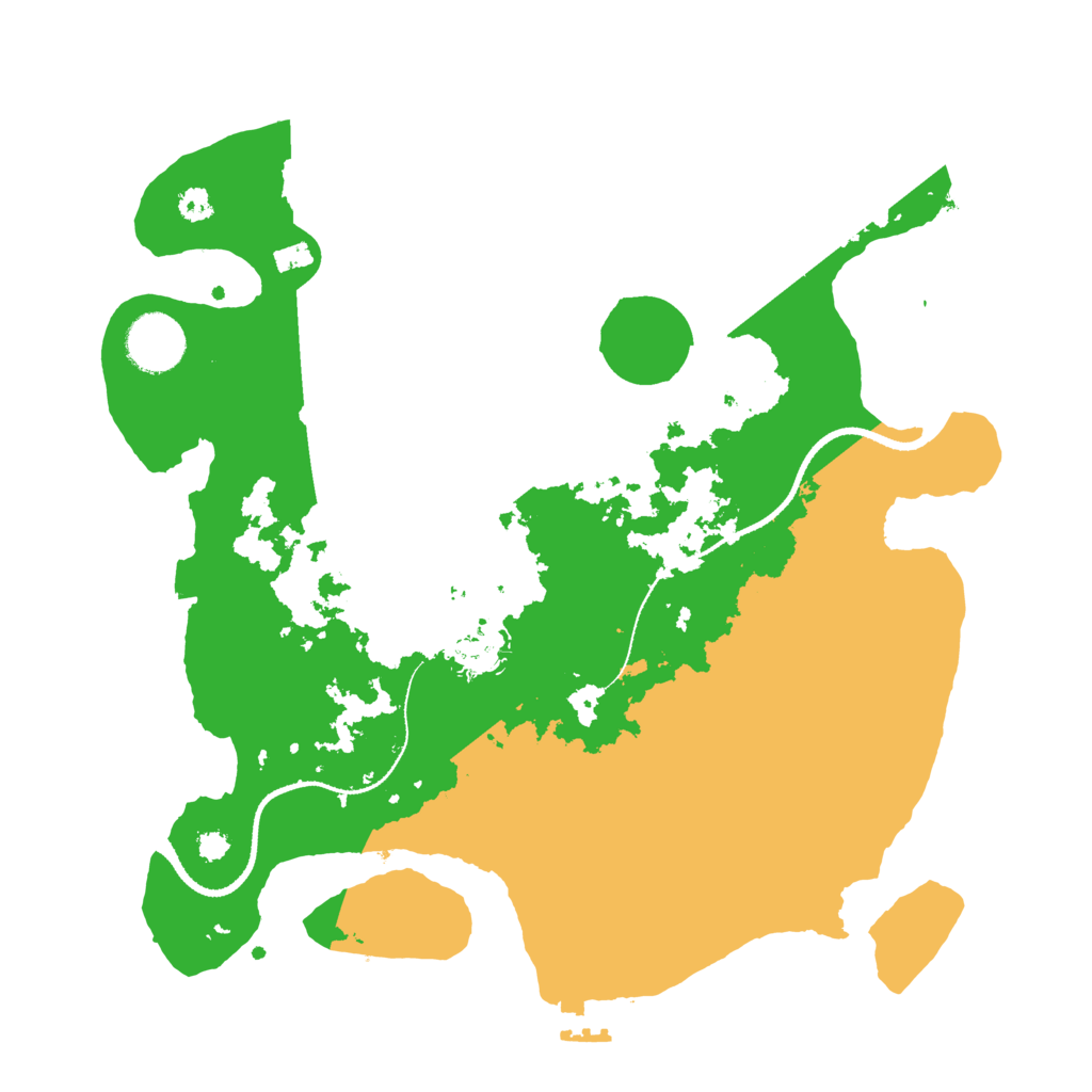 Biome Rust Map: Procedural Map, Size: 3251, Seed: 1248485422