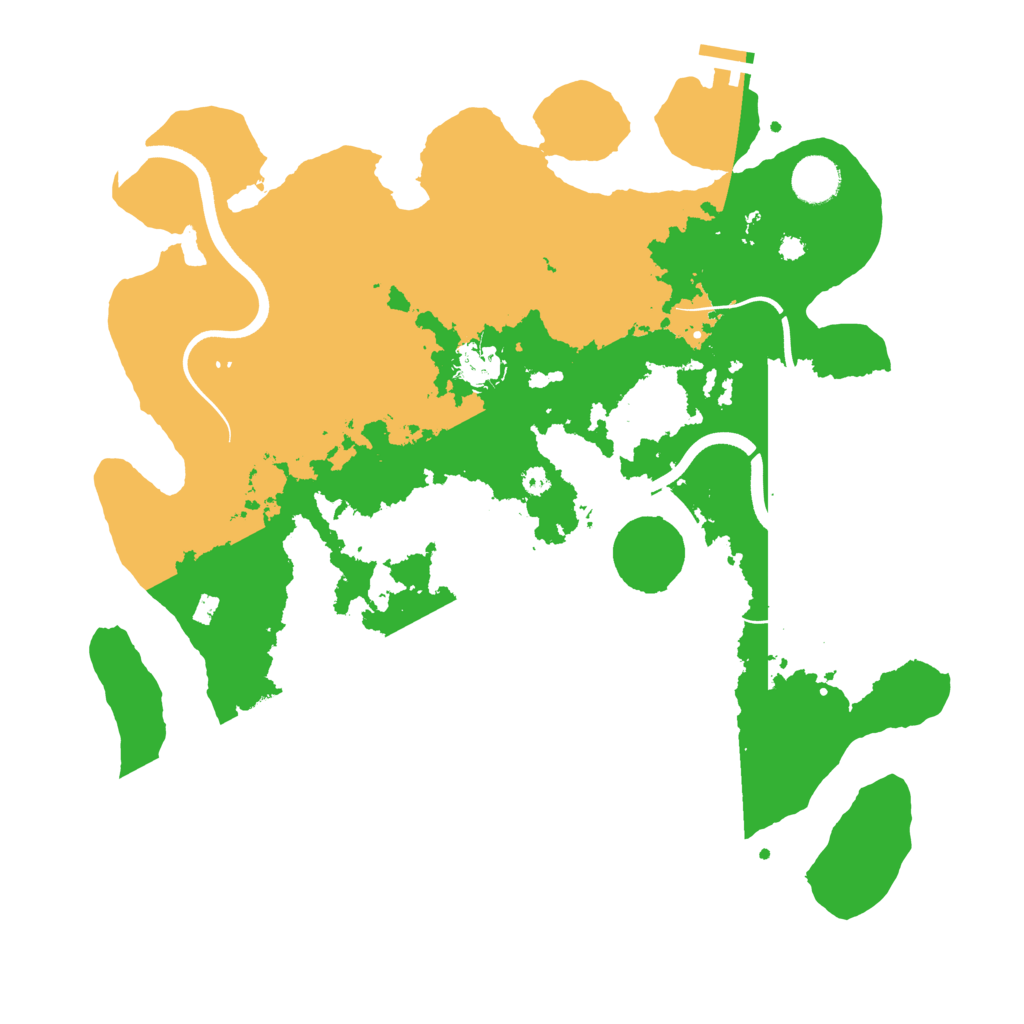 Biome Rust Map: Procedural Map, Size: 3750, Seed: 114514