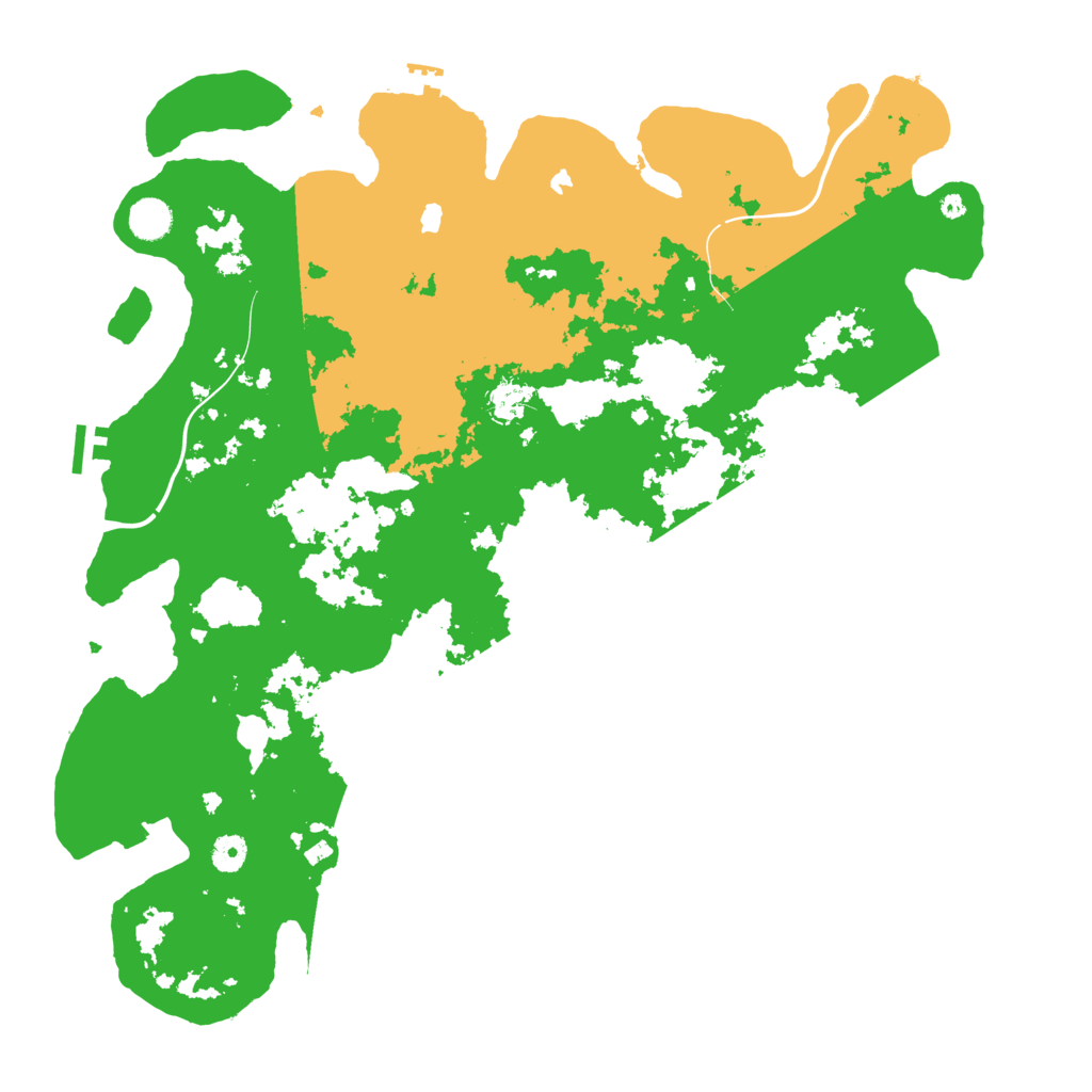 Biome Rust Map: Procedural Map, Size: 4500, Seed: 1695259396