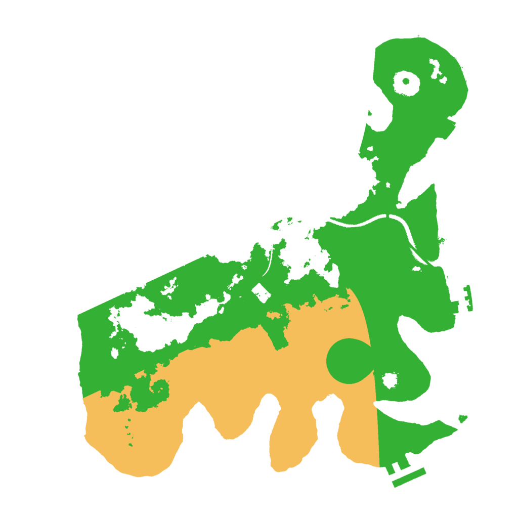 Biome Rust Map: Procedural Map, Size: 3000, Seed: 21978