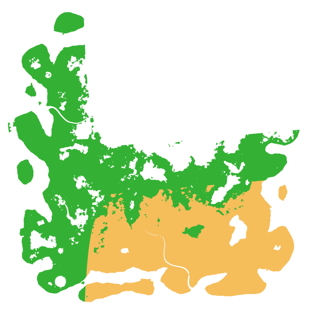 Biome Rust Map: Procedural Map, Size: 5000, Seed: 226775265