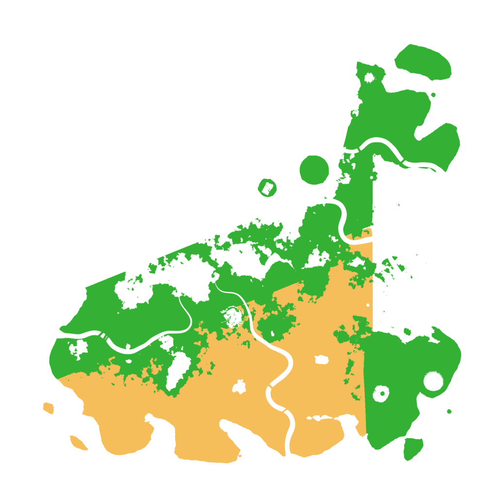 Biome Rust Map: Procedural Map, Size: 4500, Seed: 435973517