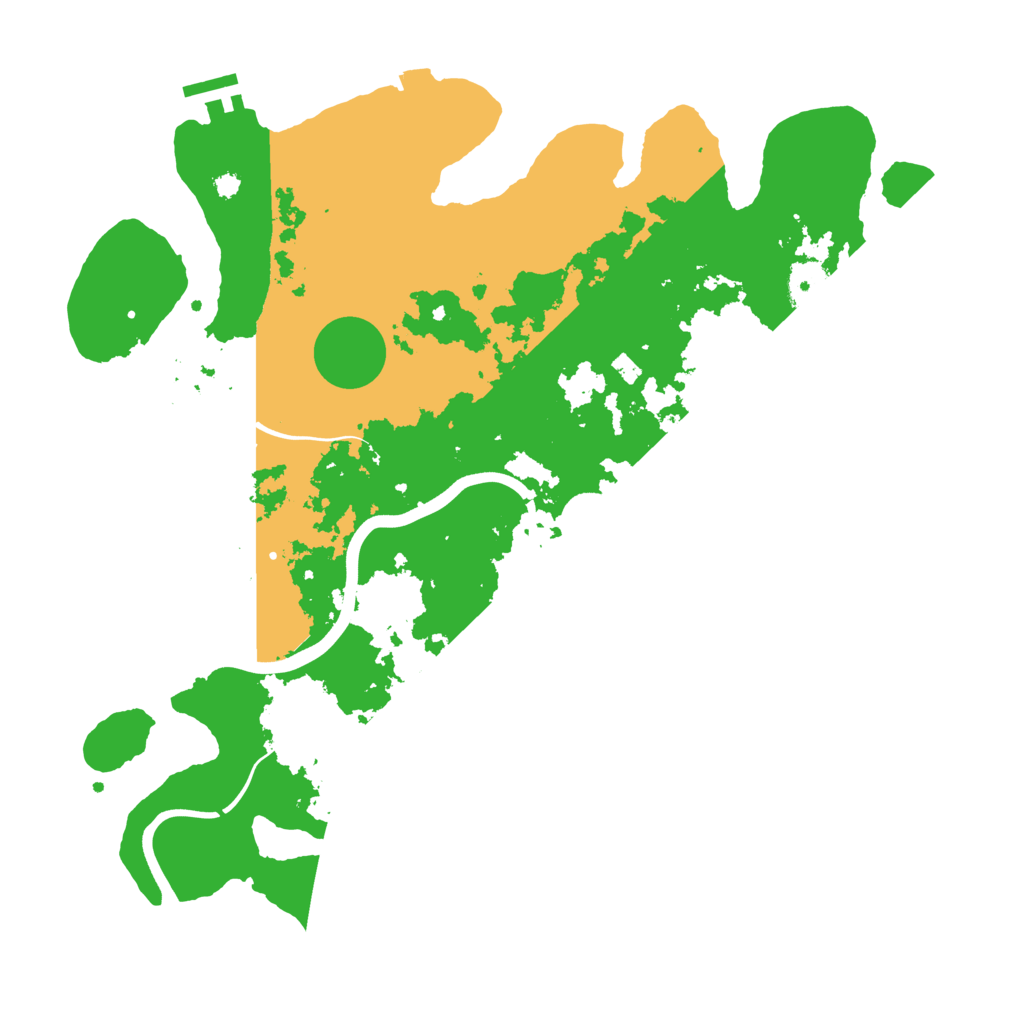 Biome Rust Map: Procedural Map, Size: 3750, Seed: 86452657