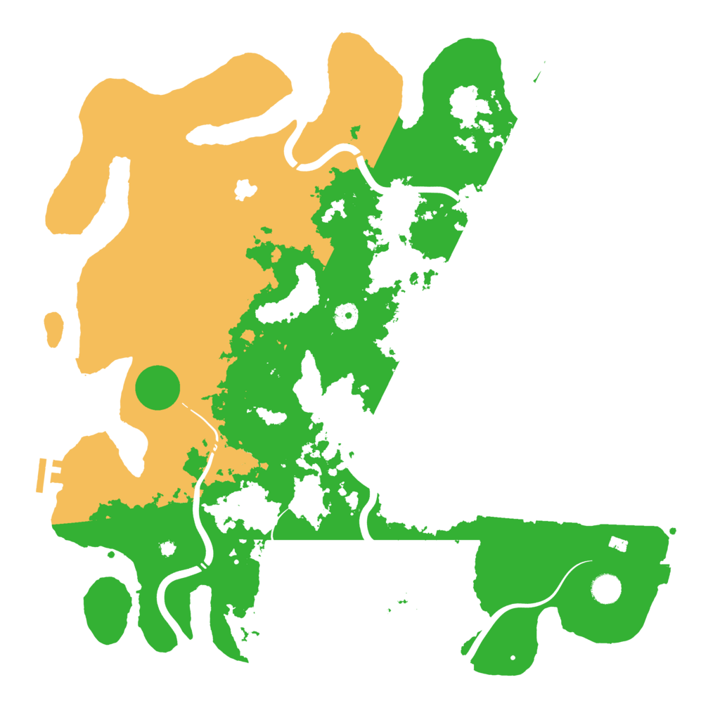 Biome Rust Map: Procedural Map, Size: 4250, Seed: 749686938