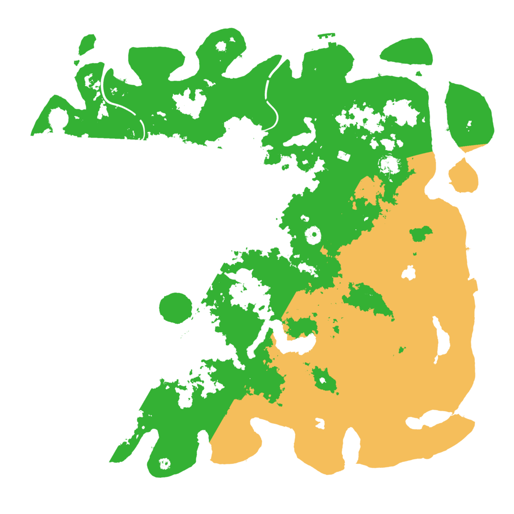 Biome Rust Map: Procedural Map, Size: 4500, Seed: 1049946184
