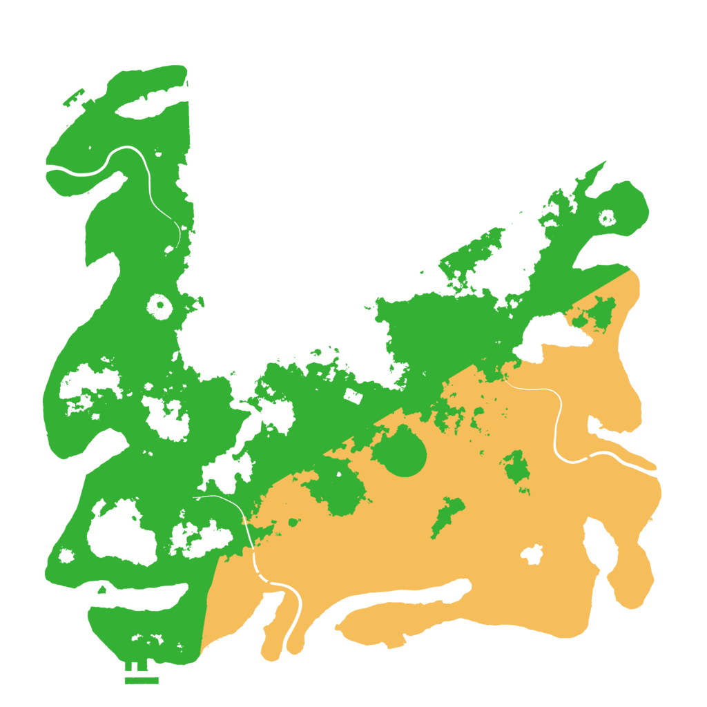Biome Rust Map: Procedural Map, Size: 4250, Seed: 1145144122