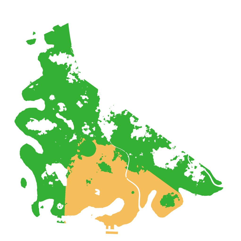 Biome Rust Map: Procedural Map, Size: 4000, Seed: 39994