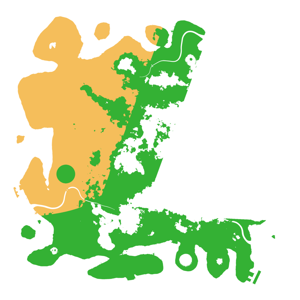 Biome Rust Map: Procedural Map, Size: 4250, Seed: 433098197